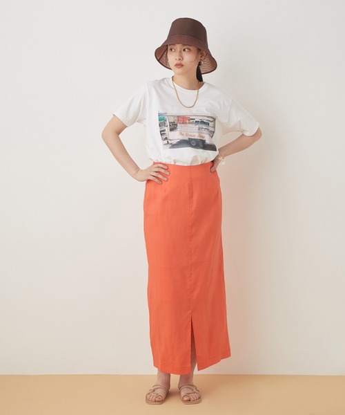 ADAM ET ROPE'（アダムエロペ）の「【WEB限定】旅するフォトTEE（Tシャツ/カットソー・レディース・ホワイト/ホワイト系その他/ホワイト系その他2・FREE）」の13枚目の写真