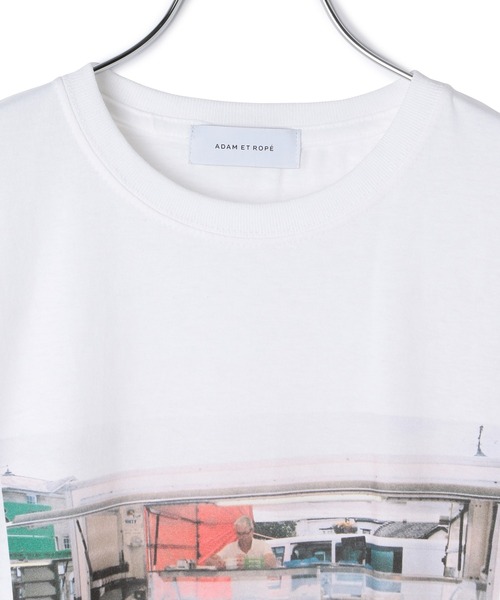 ADAM ET ROPE'（アダムエロペ）の「【WEB限定】旅するフォトTEE（Tシャツ/カットソー・レディース・ホワイト/ホワイト系その他/ホワイト系その他2・FREE）」の15枚目の写真