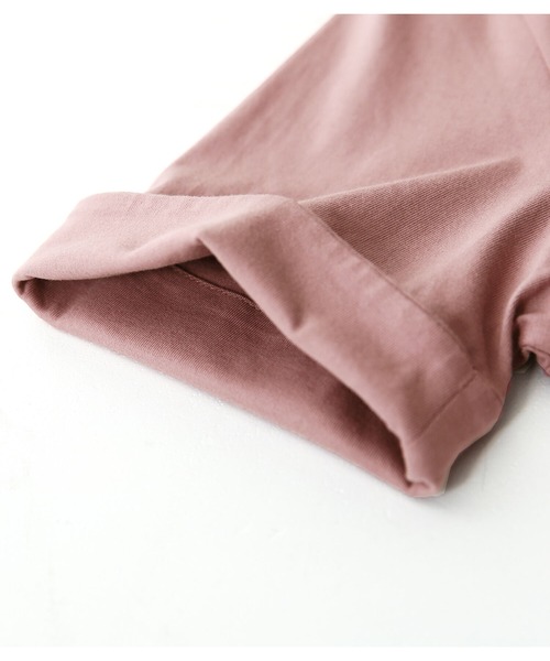 n'OrLABEL(ノアールレーベル)の「『撥水&吸水モックネックフレアTシャツ』(Tシャツ/カットソー・レディース・ブラック/ブラウン/オフホワイト/ピンク/ミント・1/2)」の20枚目の写真