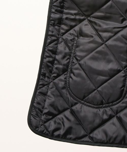 Lee(リー)の「【Lee】KILTING LINER COAT(ミリタリージャケット・レディース・ブラック/カーキ・FREE)」の5枚目の写真