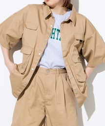 WEGO | WEGO/オーバーシルエットサファリシャツ(シャツ/ブラウス)