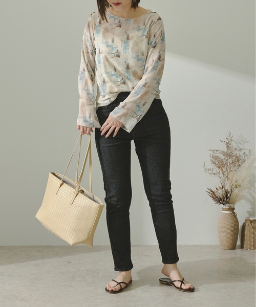 Ambre Neige(アンブルネージュ)の「ポーチ付きメッシュトートバック/【WEB/EC限定商品】(トートバッグ・レディース・ホワイト/ベージュ・FREE)」の13枚目の写真