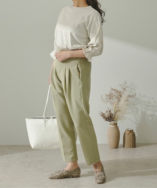 Ambre Neige(アンブルネージュ)の「ポーチ付きメッシュトートバック/【WEB/EC限定商品】(トートバッグ・レディース・ホワイト/ベージュ・FREE)」の5枚目の写真