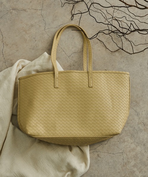 Ambre Neige(アンブルネージュ)の「ポーチ付きメッシュトートバック/【WEB/EC限定商品】(トートバッグ・レディース・ホワイト/ベージュ・FREE)」の18枚目の写真