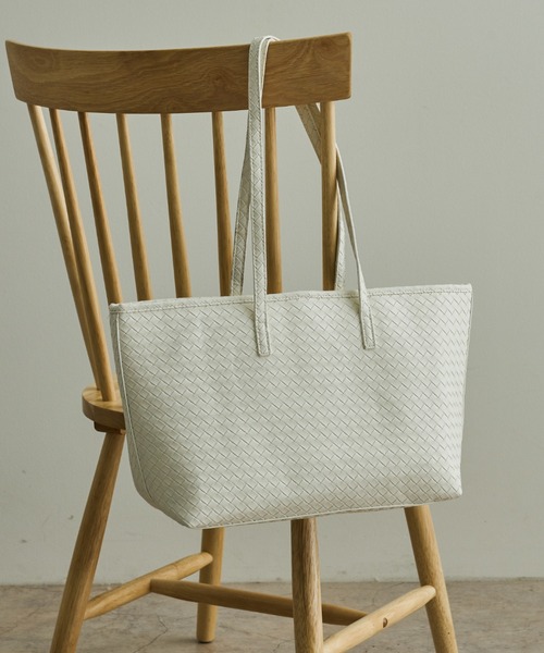 Ambre Neige(アンブルネージュ)の「ポーチ付きメッシュトートバック/【WEB/EC限定商品】(トートバッグ・レディース・ホワイト/ベージュ・FREE)」の16枚目の写真