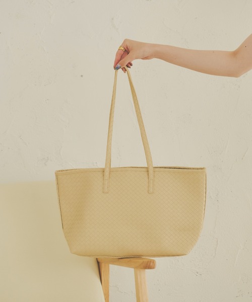 Ambre Neige(アンブルネージュ)の「ポーチ付きメッシュトートバック/【WEB/EC限定商品】(トートバッグ・レディース・ホワイト/ベージュ・FREE)」の20枚目の写真