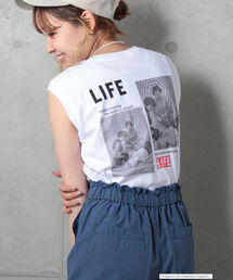 GOOD ROCK SPEED | 【GOOD ROCK SPEED/グッドロックスピード】フォトプリントノースリTシャツ(Tシャツ/カットソー)