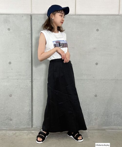 GOOD ROCK SPEED（グッドロックスピード）の「【GOOD ROCK SPEED/グッドロックスピード】フォトプリントノースリTシャツ（Tシャツ/カットソー・レディース・ホワイト系その他2/ホワイト系その他3/ホワイト系その他4・FREE）」の19枚目の写真