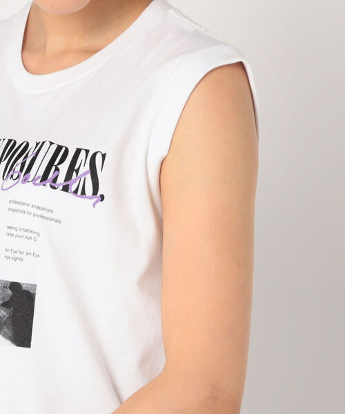 GOOD ROCK SPEED（グッドロックスピード）の「【GOOD ROCK SPEED/グッドロックスピード】フォトプリントノースリTシャツ（Tシャツ/カットソー・レディース・ホワイト系その他2/ホワイト系その他3/ホワイト系その他4・FREE）」の17枚目の写真