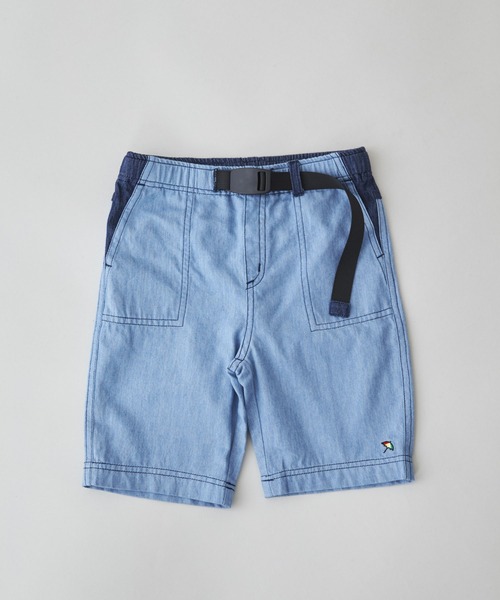 Arnold Palmer(アーノルドパーマー)の「5.0ozデニムショートパンツ(デニムパンツ・キッズ・ダークインディゴブルー/ライトインディゴブルー・115cm/135cm/95cm/125cm/105cm)」の1枚目の写真