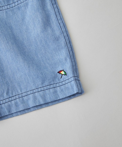 Arnold Palmer(アーノルドパーマー)の「5.0ozデニムショートパンツ(デニムパンツ・キッズ・ダークインディゴブルー/ライトインディゴブルー・115cm/135cm/95cm/125cm/105cm)」の6枚目の写真