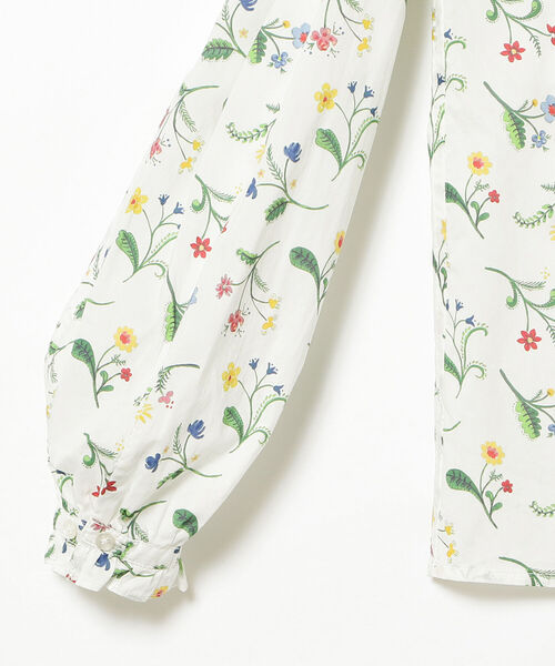 BEAMS BOY（ビームスボーイ）の「BEAMS BOY / リバティ デタッチャブル フリルカラー シャツ（シャツ/ブラウス・レディース・オフホワイト/ブルー・ONE SIZE）」の13枚目の写真