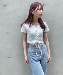 【Voyage titty&Co.】フロントスピンドルトップス