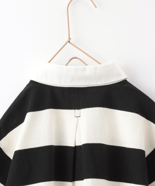 LOWRYS FARM(ローリーズファーム)の「BIGラガーシャツSS 951206(Tシャツ/カットソー・キッズ・ブラック/レッド/グリーン・110cm/120cm/130cm)」の4枚目の写真