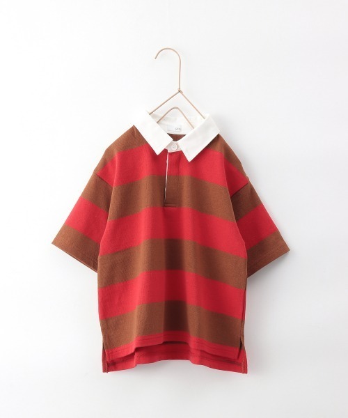 LOWRYS FARM(ローリーズファーム)の「BIGラガーシャツSS 951206(Tシャツ/カットソー・キッズ・ブラック/レッド/グリーン・110cm/120cm/130cm)」の14枚目の写真