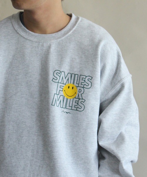 MANASTASH（マナスタッシュ）の「MANASTASH/マナスタッシュ　SFM SWEAT SHIRT SFMスウェットシャツ 7113111（スウェット・メンズ・ライトグレー/ブラック・MEDIUM/LARGE/X-LARGE）」の11枚目の写真