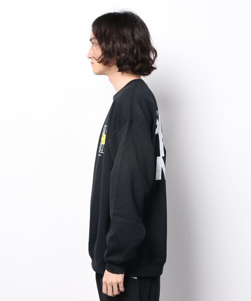 MANASTASH（マナスタッシュ）の「MANASTASH/マナスタッシュ　SFM SWEAT SHIRT SFMスウェットシャツ 7113111（スウェット・メンズ・ライトグレー/ブラック・MEDIUM/LARGE/X-LARGE）」の15枚目の写真