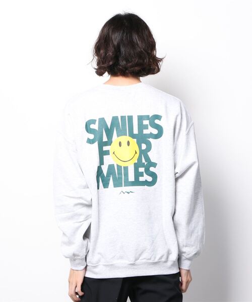 MANASTASH（マナスタッシュ）の「MANASTASH/マナスタッシュ　SFM SWEAT SHIRT SFMスウェットシャツ 7113111（スウェット・メンズ・ライトグレー/ブラック・MEDIUM/LARGE/X-LARGE）」の17枚目の写真