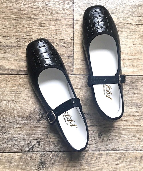 AAA+（サンエープラス）の「スクエアトゥメリージェーンカンフーシューズ（バレエシューズ・レディース・ブラック/ブラック系その他/ブラック系その他2/ブラック系その他3/ブラック系その他4・35/36/37/38/39/40）」の5枚目の写真