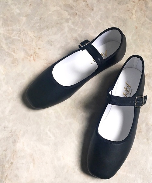 AAA+（サンエープラス）の「スクエアトゥメリージェーンカンフーシューズ（バレエシューズ・レディース・ブラック/ブラック系その他/ブラック系その他2/ブラック系その他3/ブラック系その他4・35/36/37/38/39/40）」の2枚目の写真