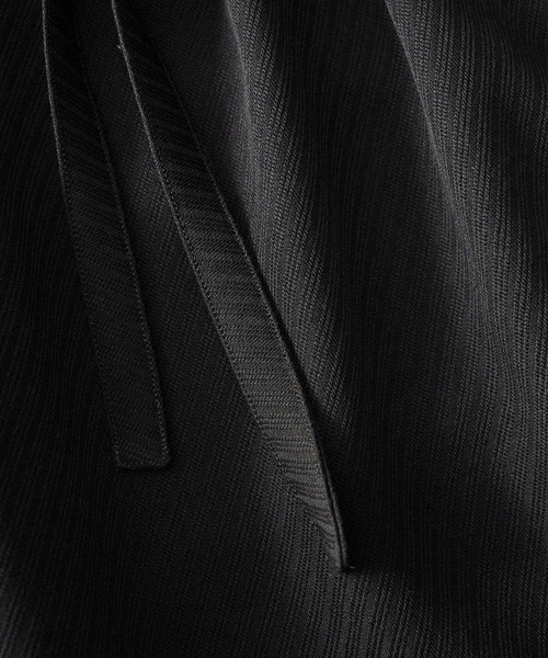 SHAREEF（シャリーフ）の「DOUBLE BELT PANTS（その他パンツ・メンズ・ブラック/ブルー系その他/ホワイト系その他/カーキ・1/2/3）」の10枚目の写真