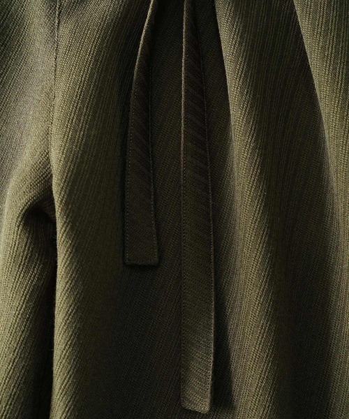 SHAREEF（シャリーフ）の「DOUBLE BELT PANTS（その他パンツ・メンズ・ブラック/ブルー系その他/ホワイト系その他/カーキ・1/2/3）」の17枚目の写真