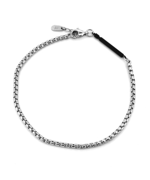 LION HEART（ライオンハート）の「【LION HEART】LH-1 slenderyチェーンアンクレット/サージカルステンレス メンズギフト/誕生日/クリスマス/プレゼント/ペアアクセ（アンクレット・メンズ・シルバー系その他4/シルバー/シルバー系その他/シルバー系その他2/シルバー系その他3・FREE）」の3枚目の写真