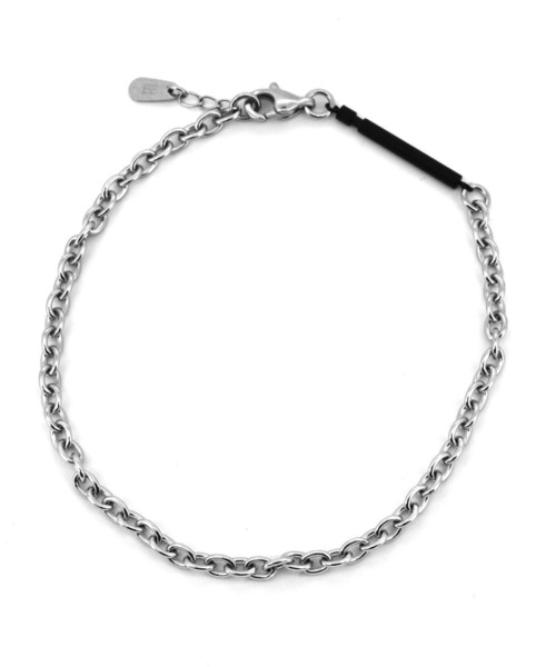 LION HEART（ライオンハート）の「【LION HEART】LH-1 slenderyチェーンアンクレット/サージカルステンレス メンズギフト/誕生日/クリスマス/プレゼント/ペアアクセ（アンクレット・メンズ・シルバー系その他4/シルバー/シルバー系その他/シルバー系その他2/シルバー系その他3・FREE）」の4枚目の写真