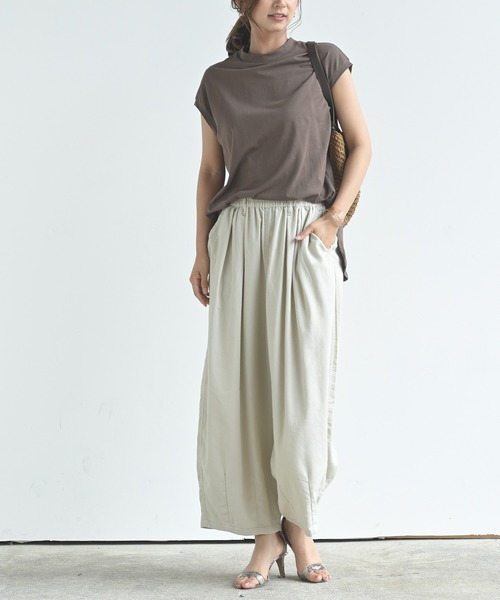 rps（アールピーエス）の「綿麻ワイドバルーンパンツ（その他パンツ・レディース・ブラック/ベージュ系その他/グレイッシュベージュ/ネイビー/ライトベージュ/ライトカーキ・フリー/M）」の17枚目の写真