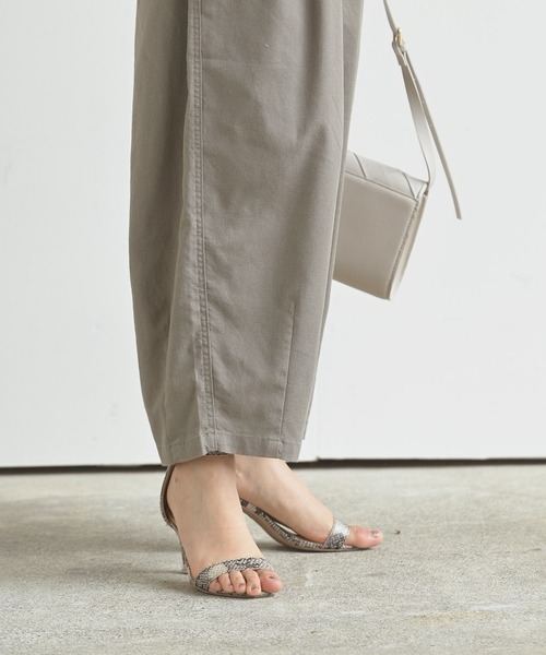 rps（アールピーエス）の「綿麻ワイドバルーンパンツ（その他パンツ・レディース・ブラック/ベージュ系その他/グレイッシュベージュ/ネイビー/ライトベージュ/ライトカーキ・フリー/M）」の10枚目の写真