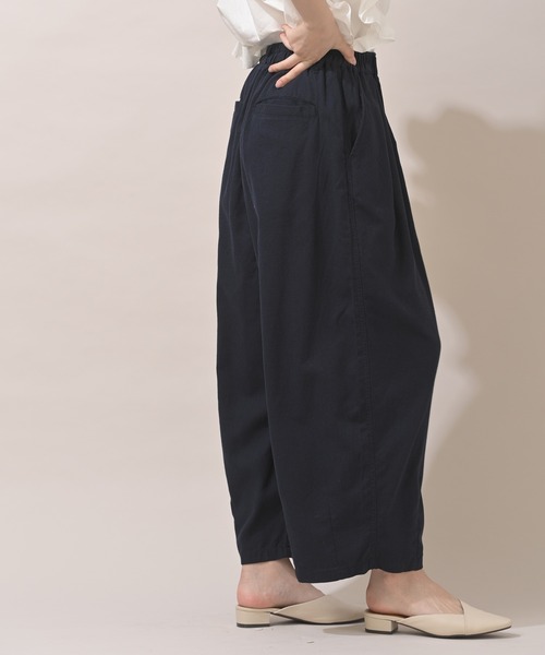 rps（アールピーエス）の「綿麻ワイドバルーンパンツ（その他パンツ・レディース・ブラック/ベージュ系その他/グレイッシュベージュ/ネイビー/ライトベージュ/ライトカーキ・フリー/M）」の11枚目の写真