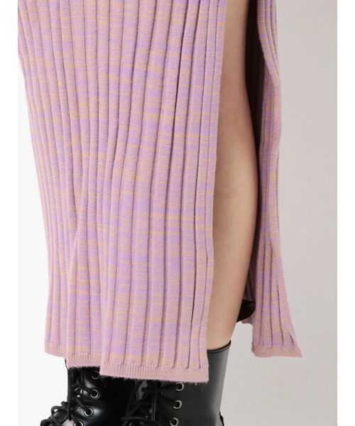 jouetie(ジュエティ)の「スキッパーニットワンピース(ワンピース・レディース・ピンク/パープル/ブラウン・MEDIUM)」の12枚目の写真