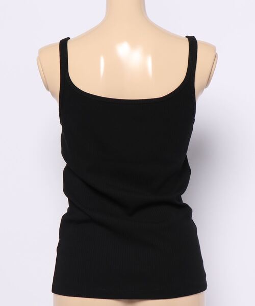 AZUL by moussy（アズールバイマウジー）の「BASIC 2WAY CAMISOLE/ベーシック2WAYキャミソール（キャミソール・レディース・ブラック/ライトベージュ/ホワイト/カーキ・MEDIUM/SMALL）」の12枚目の写真
