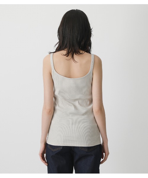 AZUL by moussy（アズールバイマウジー）の「BASIC 2WAY CAMISOLE/ベーシック2WAYキャミソール（キャミソール・レディース・ブラック/ライトベージュ/ホワイト/カーキ・MEDIUM/SMALL）」の8枚目の写真