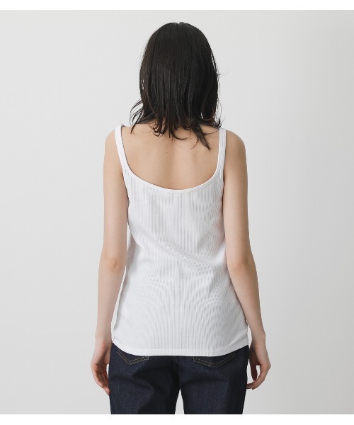AZUL by moussy（アズールバイマウジー）の「BASIC 2WAY CAMISOLE/ベーシック2WAYキャミソール（キャミソール・レディース・ブラック/ライトベージュ/ホワイト/カーキ・MEDIUM/SMALL）」の21枚目の写真
