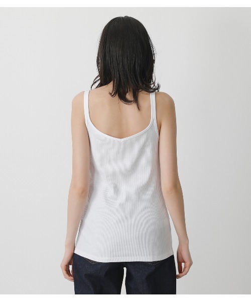 AZUL by moussy（アズールバイマウジー）の「BASIC 2WAY CAMISOLE/ベーシック2WAYキャミソール（キャミソール・レディース・ブラック/ライトベージュ/ホワイト/カーキ・MEDIUM/SMALL）」の10枚目の写真