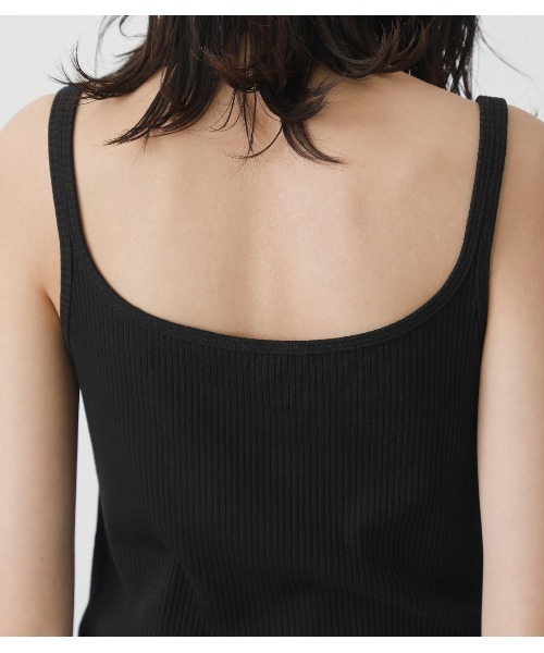 AZUL by moussy（アズールバイマウジー）の「BASIC 2WAY CAMISOLE/ベーシック2WAYキャミソール（キャミソール・レディース・ブラック/ライトベージュ/ホワイト/カーキ・MEDIUM/SMALL）」の15枚目の写真