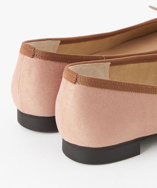 closet story（クローゼットストーリー）の「＜closet story（クローゼットストーリー）＞スクエアトゥ バレエシューズ（バレエシューズ・レディース・レッド/ダークグレー/ベージュ・23cm/23.5cm/24cm/24.5cm）」の9枚目の写真