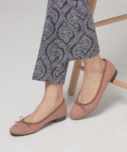 closet story（クローゼットストーリー）の「＜closet story（クローゼットストーリー）＞スクエアトゥ バレエシューズ（バレエシューズ・レディース・レッド/ダークグレー/ベージュ・23cm/23.5cm/24cm/24.5cm）」の11枚目の写真