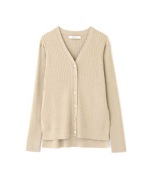 BOSCH（ボッシュ）の「◆ラメミックスワイドリブニットカーデ（Tシャツ/カットソー・レディース・ベージュ/ネイビー/イエロー・38）」の9枚目の写真