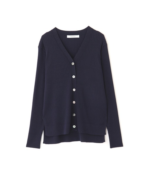 BOSCH（ボッシュ）の「◆ラメミックスワイドリブニットカーデ（Tシャツ/カットソー・レディース・ベージュ/ネイビー/イエロー・38）」の7枚目の写真