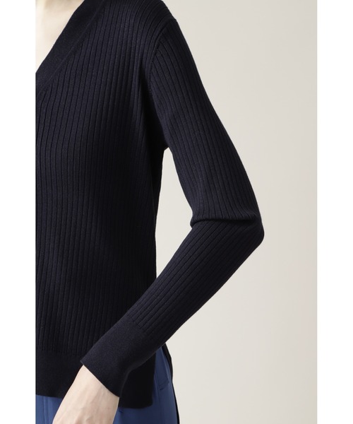 BOSCH（ボッシュ）の「◆ラメミックスワイドリブニットカーデ（Tシャツ/カットソー・レディース・ベージュ/ネイビー/イエロー・38）」の16枚目の写真