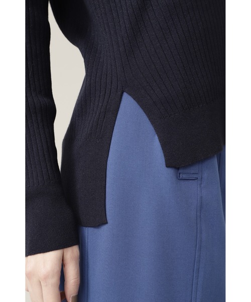 BOSCH（ボッシュ）の「◆ラメミックスワイドリブニットカーデ（Tシャツ/カットソー・レディース・ベージュ/ネイビー/イエロー・38）」の15枚目の写真