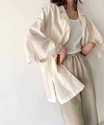 El mar(エルマール) オーバーサイズ開襟シャツ