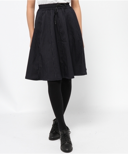 WHO'S WHO gallery（フーズフーギャラリー）の「ウエストギャザースカート（スカート・レディース・ブラック/その他18・FREE）」の2枚目の写真