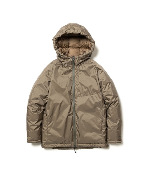 NANGA（ナンガ）の「AURORA TEX DOWN JACKET W(WOMEN)/オーロラテックス ダウンジャケット (ウィメンズ)（ダウンジャケット/コート・レディース・ブラック/ブラウン/カーキ/アイボリー/グレー系その他/ブラウン系/ライム・S/M/L/XL）」の4枚目の写真