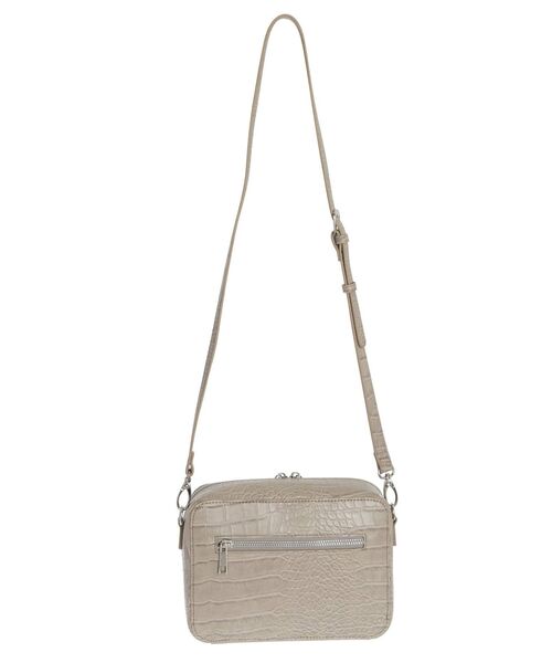 MURUA（ムルーア）の「ラウンドジップショルダーバッグ（ショルダーバッグ・レディース・ブラック/ベージュ・FREE）」の9枚目の写真