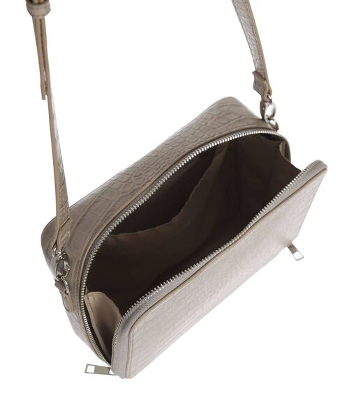 MURUA（ムルーア）の「ラウンドジップショルダーバッグ（ショルダーバッグ・レディース・ブラック/ベージュ・FREE）」の15枚目の写真