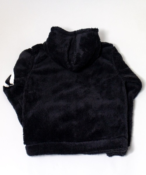 ADPOSION（アドポーション）の「シャギーボアジップパーカー（パーカー・メンズ・チャコールグレー/ベージュ/ネイビー/ブラック・LARGE/MEDIUM）」の11枚目の写真