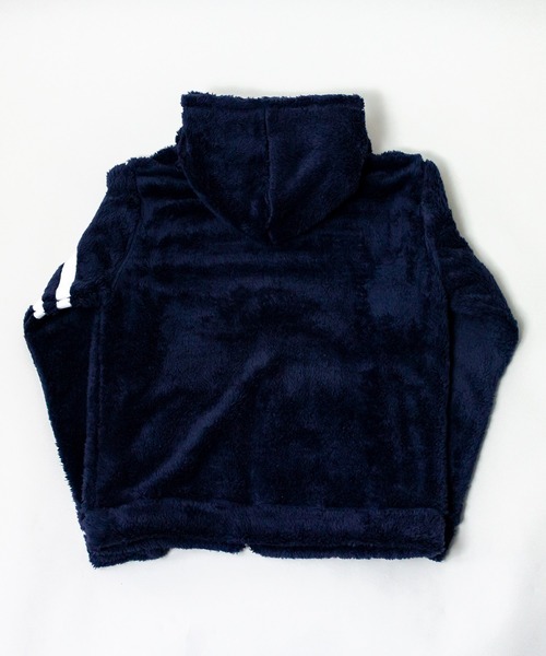 ADPOSION（アドポーション）の「シャギーボアジップパーカー（パーカー・メンズ・チャコールグレー/ベージュ/ネイビー/ブラック・LARGE/MEDIUM）」の18枚目の写真